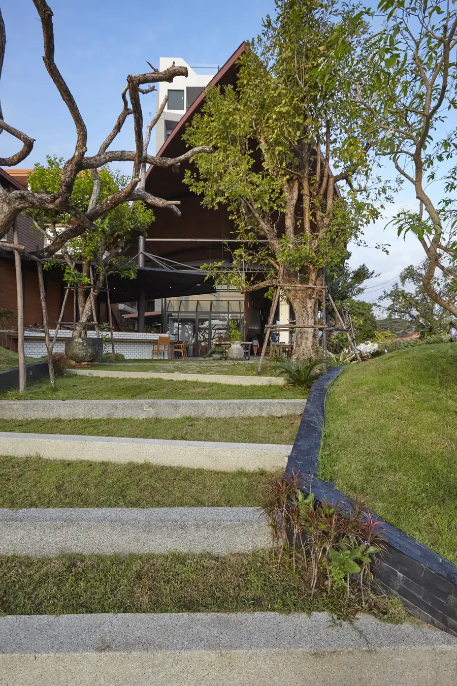 Garden steps