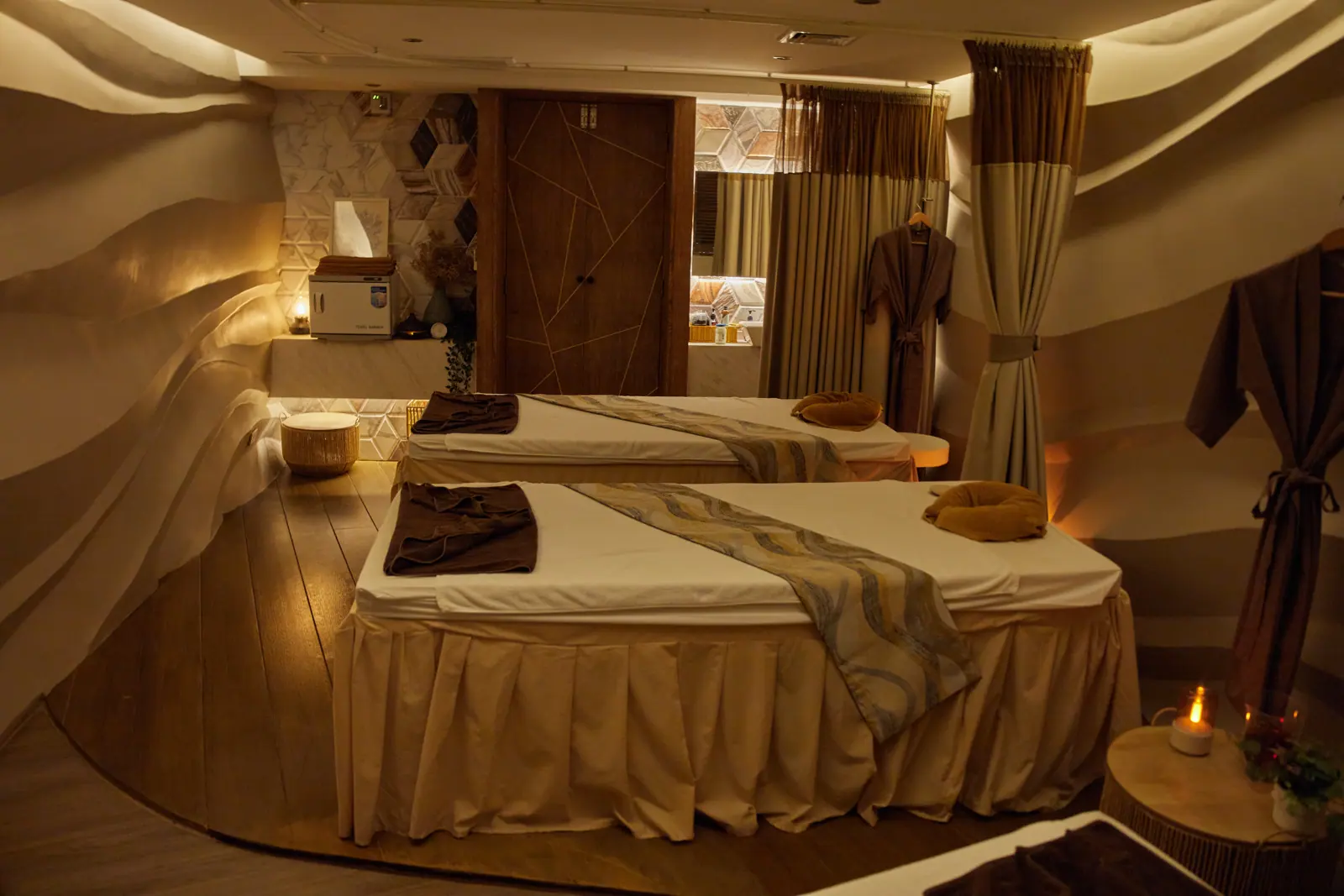 Massage room at Well Retreat